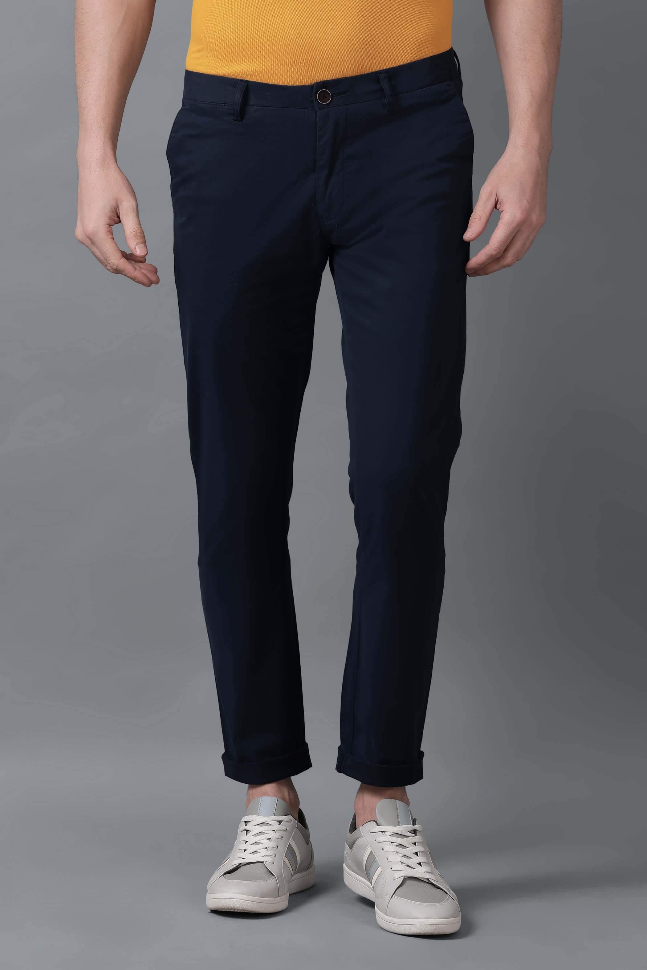50 OFF on Louis Philippe Sport Men Slim Fit Chinos Trousers on Myntra   PaisaWapascom
